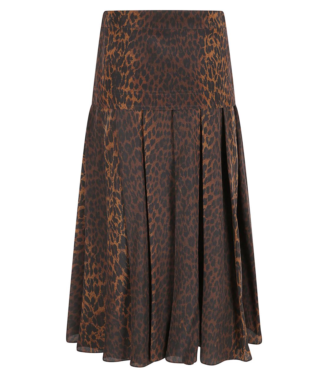 BALENCIAGA Мульти юбка миди, фото 3