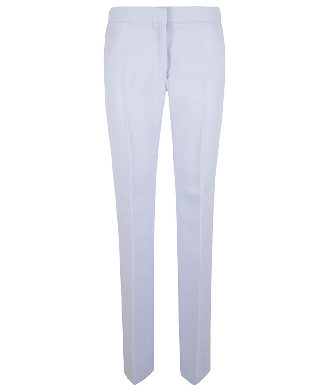 TOM FORD Голубые шерстяные брюки узкие, фото 1