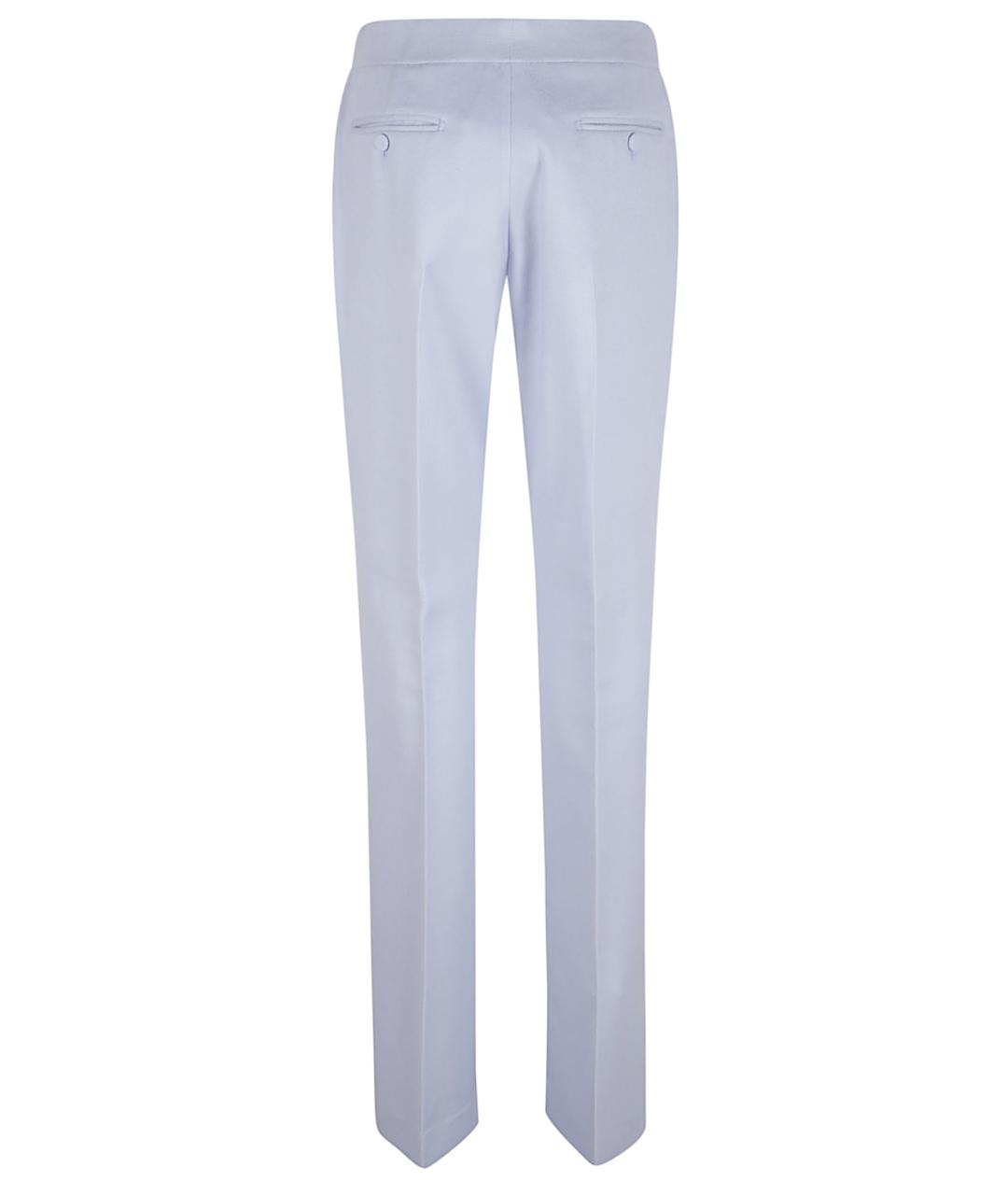 TOM FORD Голубые шерстяные брюки узкие, фото 3
