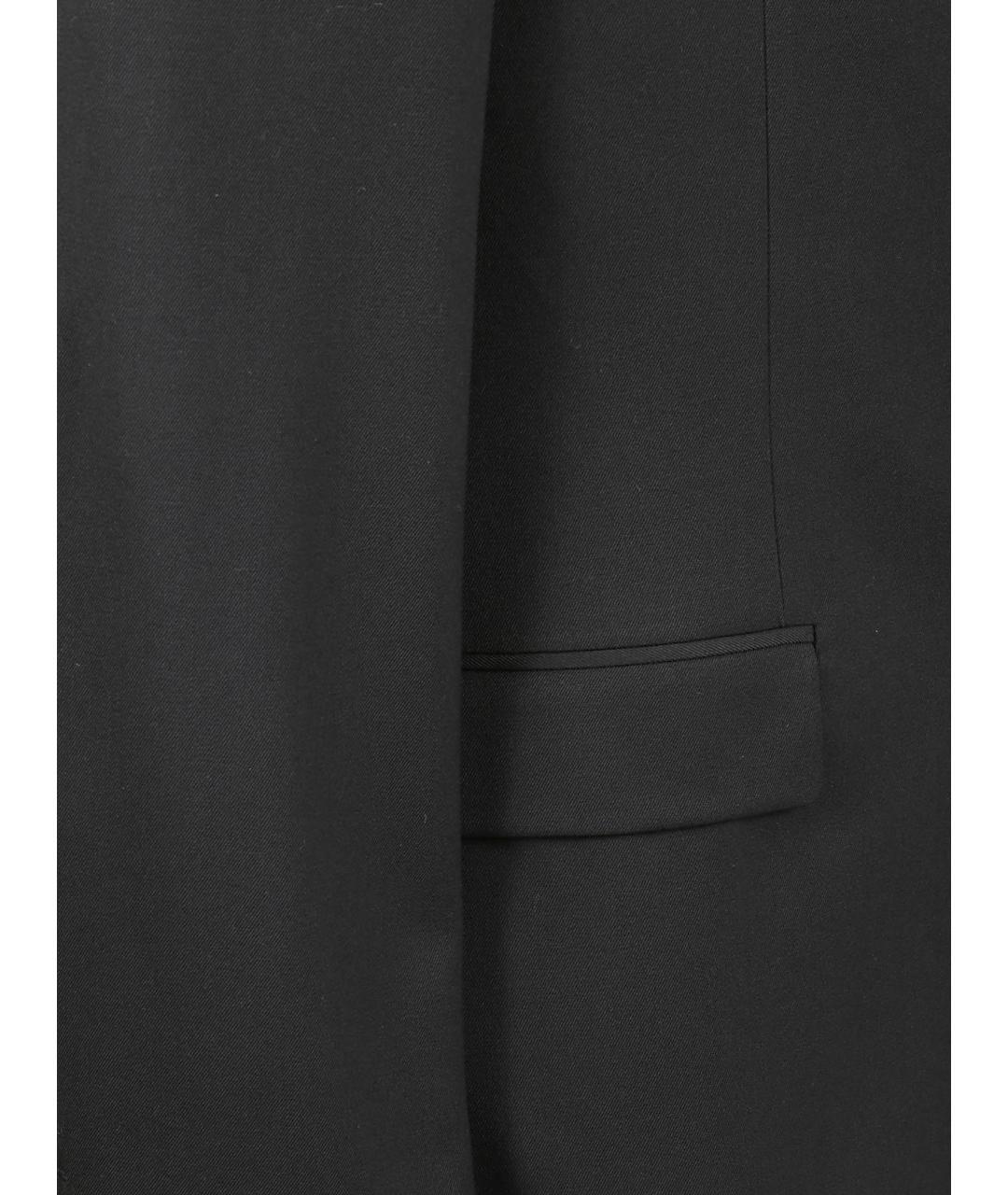 BALENCIAGA Черный шерстяной пиджак, фото 2