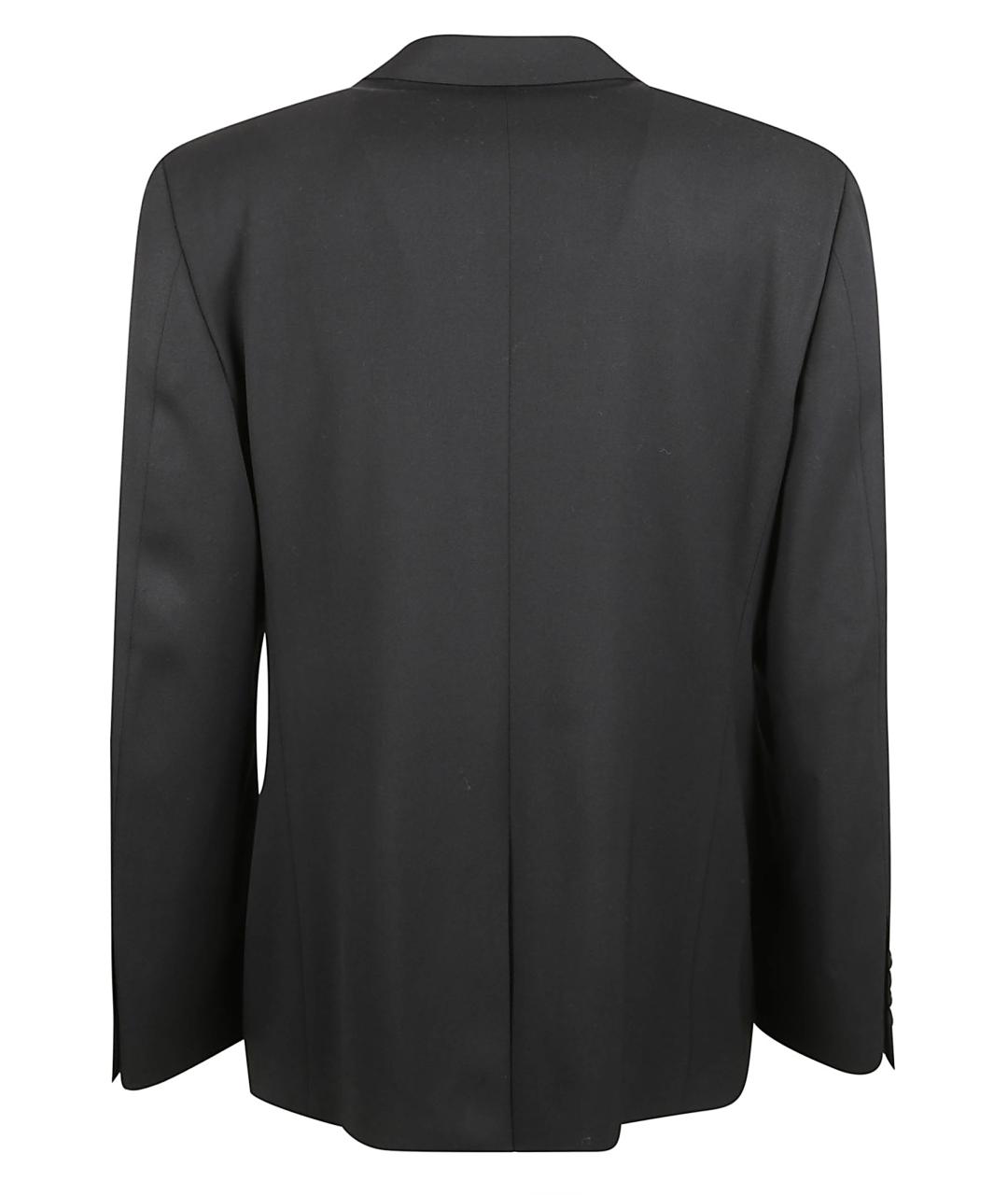 BALENCIAGA Черный шерстяной пиджак, фото 3