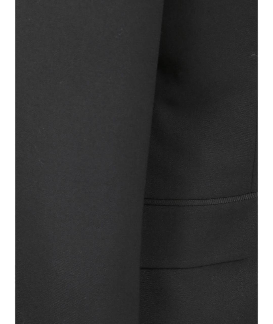 BALENCIAGA Черный шерстяной жакет/пиджак, фото 2
