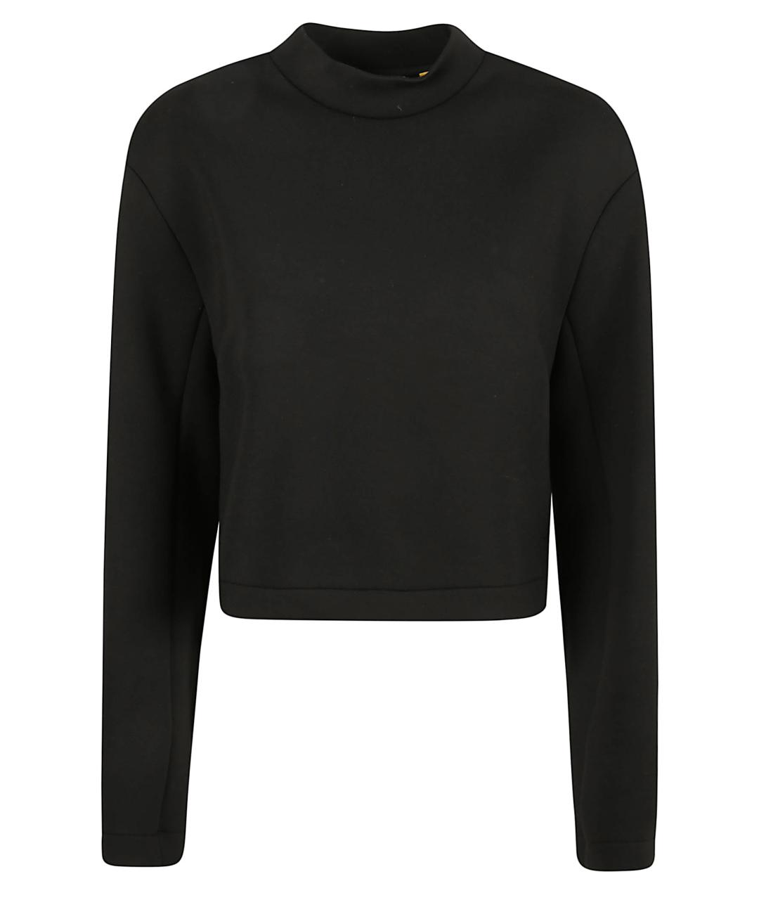 MONCLER Черная вискозная водолазка, фото 1