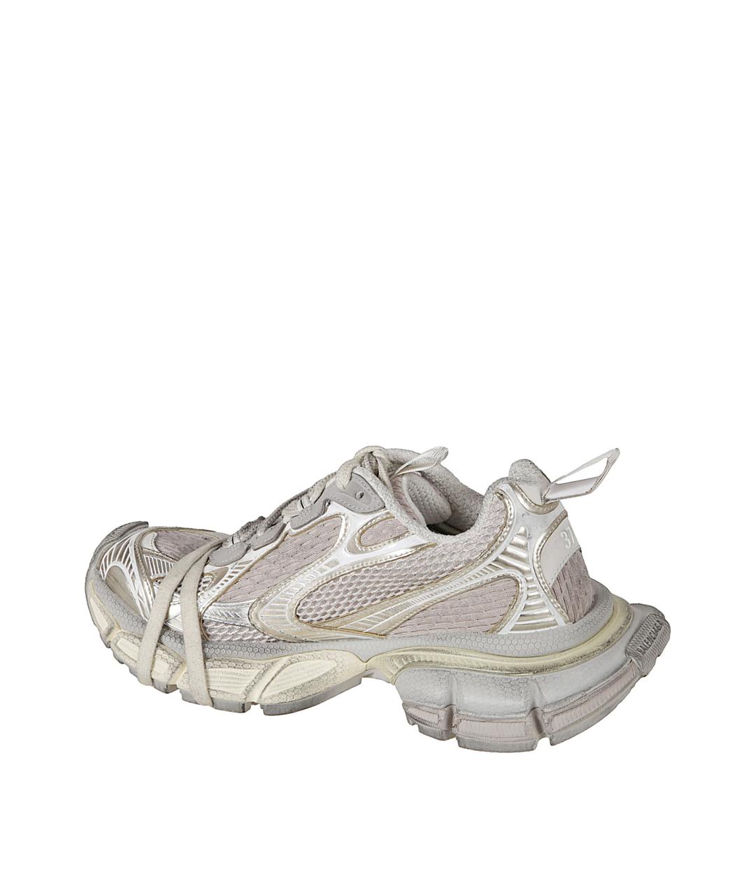 BALENCIAGA Бежевые синтетические кроссовки, фото 3