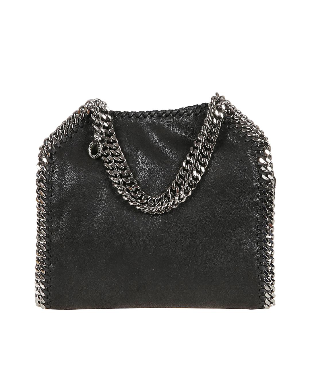 STELLA MCCARTNEY Черная синтетическая сумка тоут, фото 1