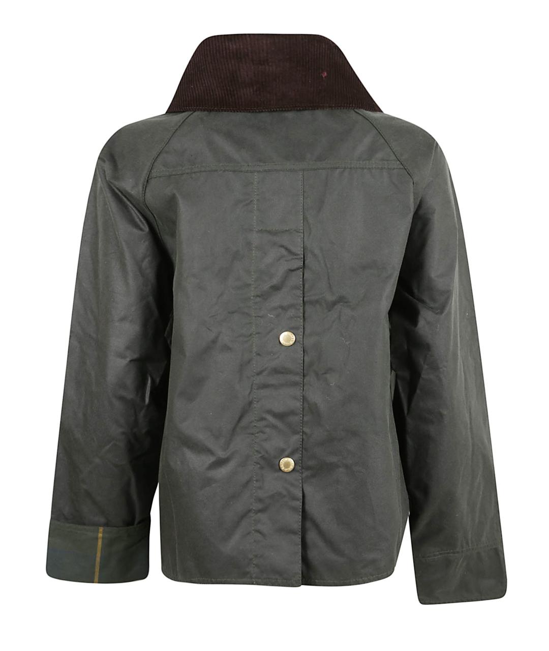 BARBOUR Антрацитовая хлопковая куртка, фото 3