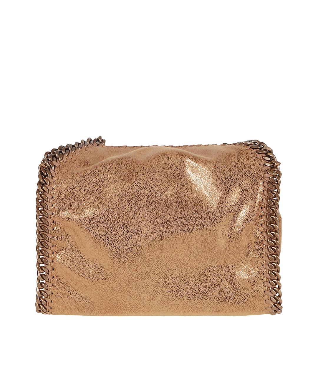 STELLA MCCARTNEY Коричневая синтетическая сумка тоут, фото 2