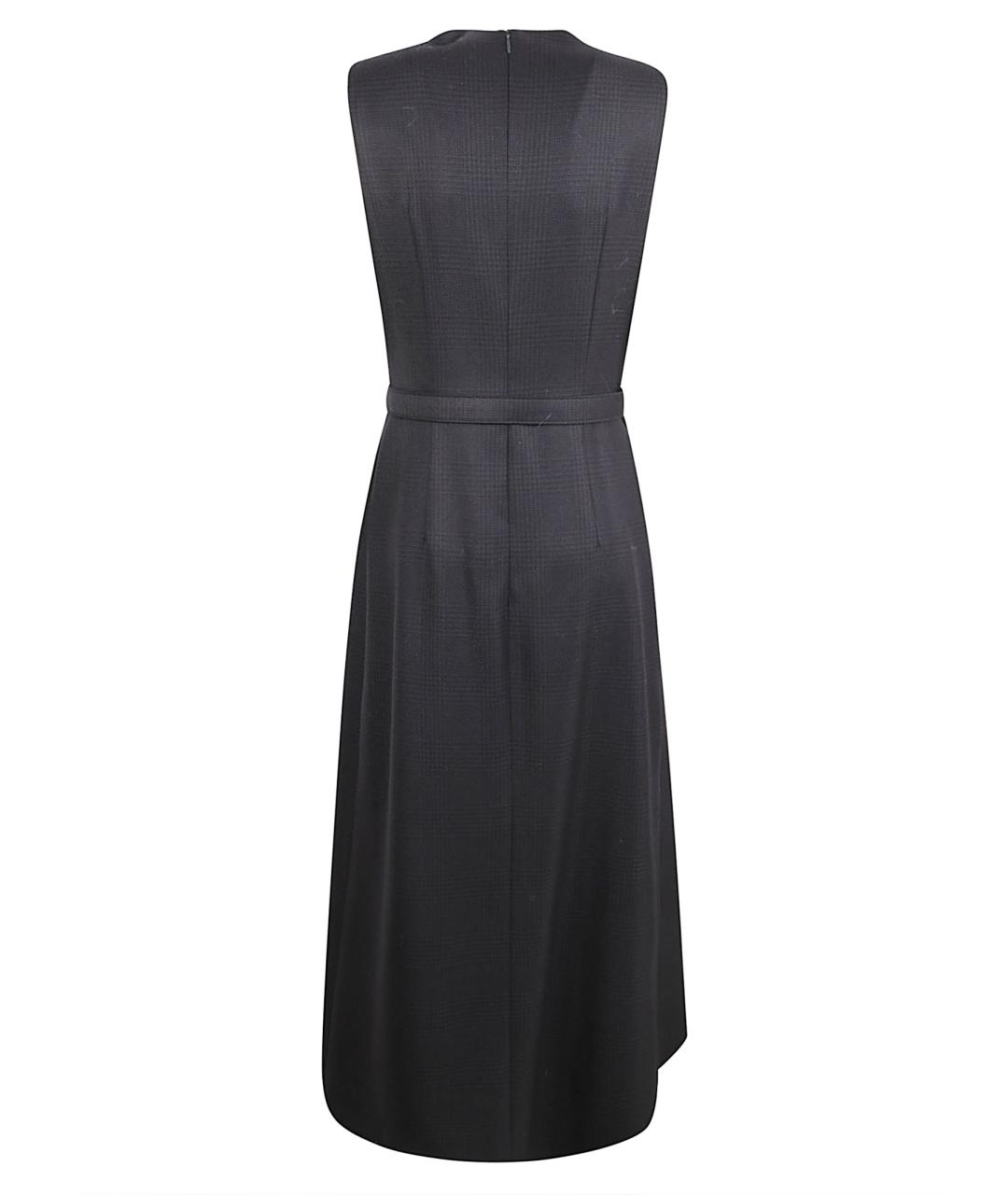 BURBERRY Мульти шерстяное повседневное платье, фото 3