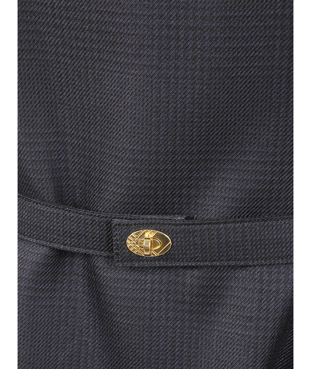 BURBERRY Мульти шерстяное повседневное платье, фото 2