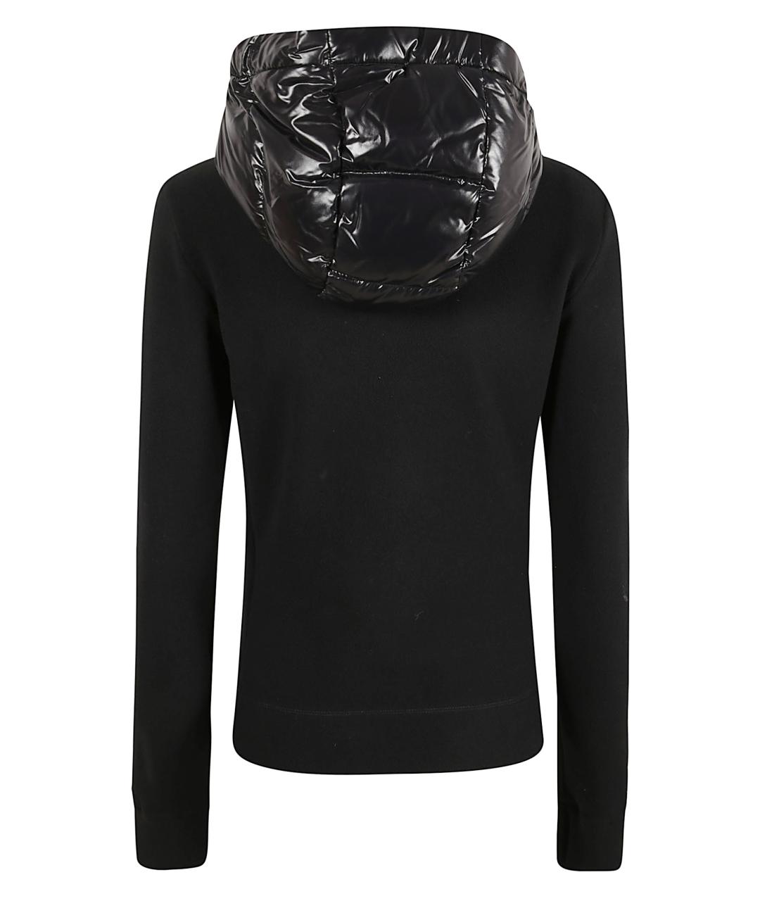 MONCLER GRENOBLE Черная полиэстеровая куртка, фото 3