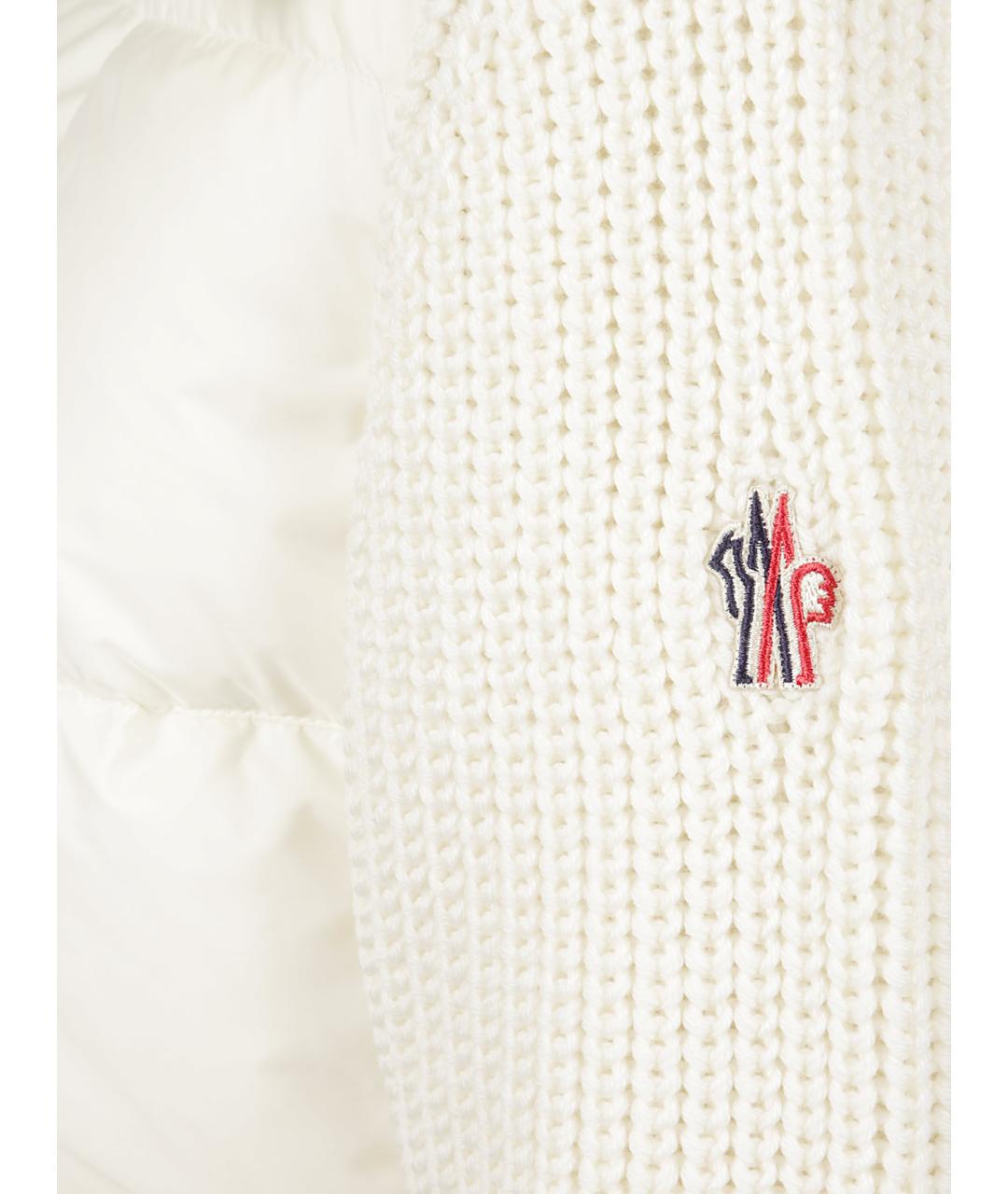 MONCLER GRENOBLE Бежевый шерстяной джемпер / свитер, фото 2