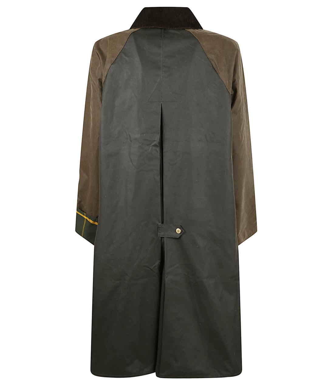 BARBOUR Хаки хлопковое пальто, фото 3