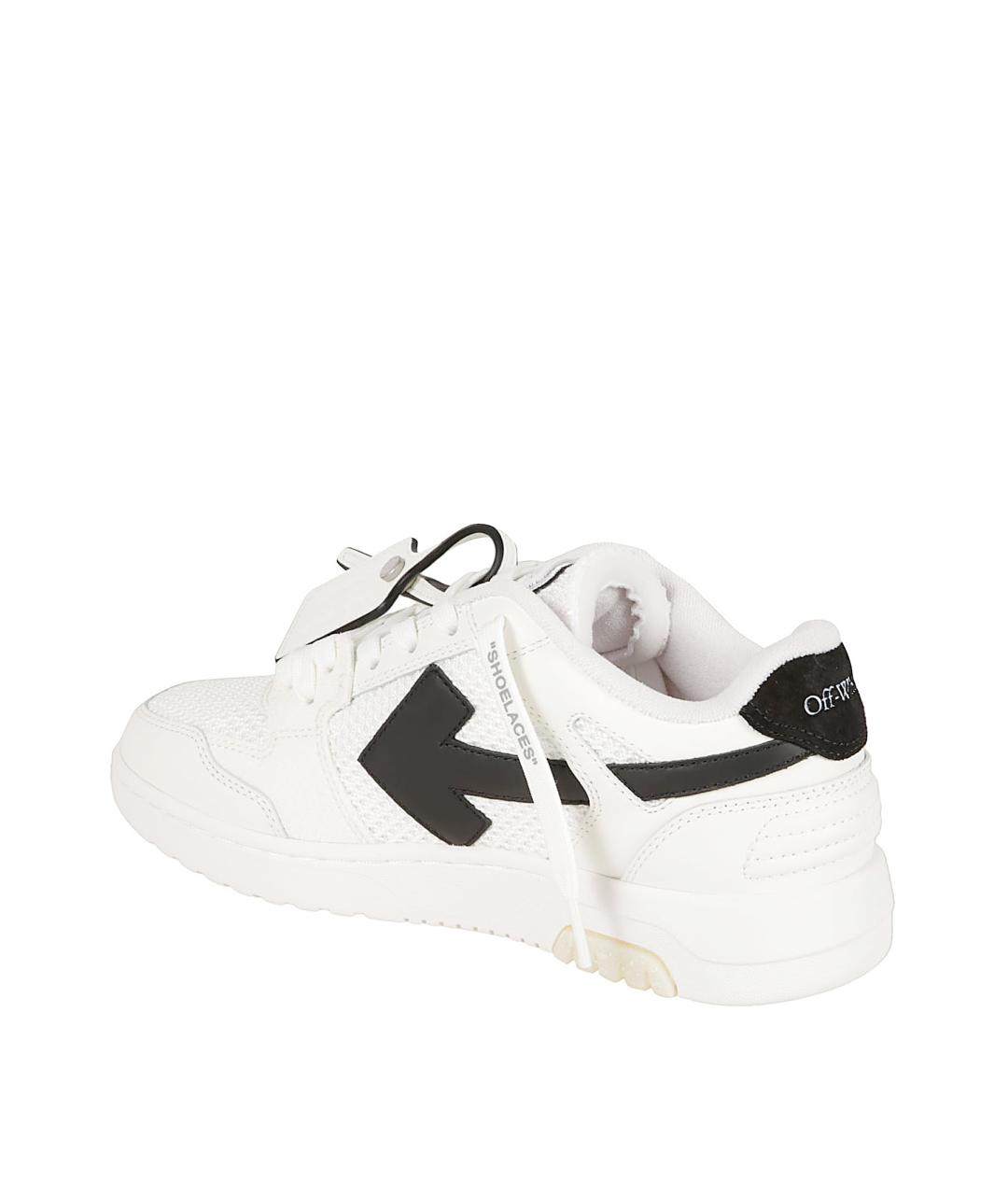 OFF-WHITE Белые низкие кроссовки / кеды, фото 3