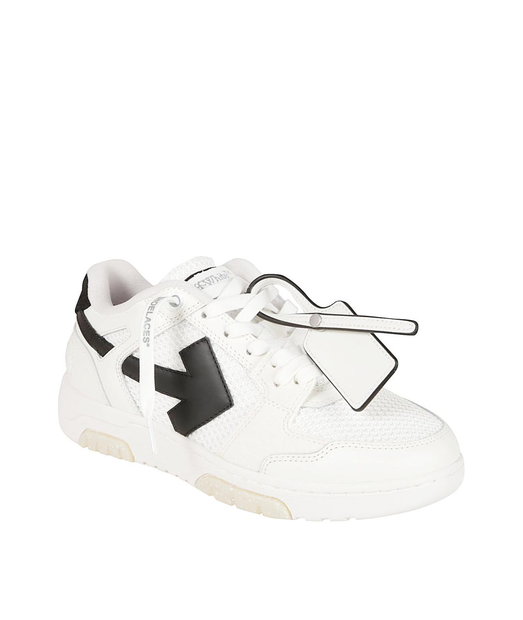 OFF-WHITE Белые низкие кроссовки / кеды, фото 2