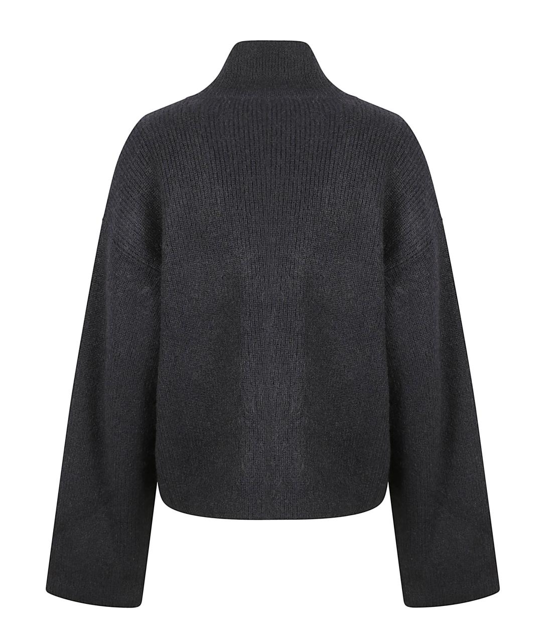 FABIANA FILIPPI Темно-синяя шерстяная куртка, фото 3