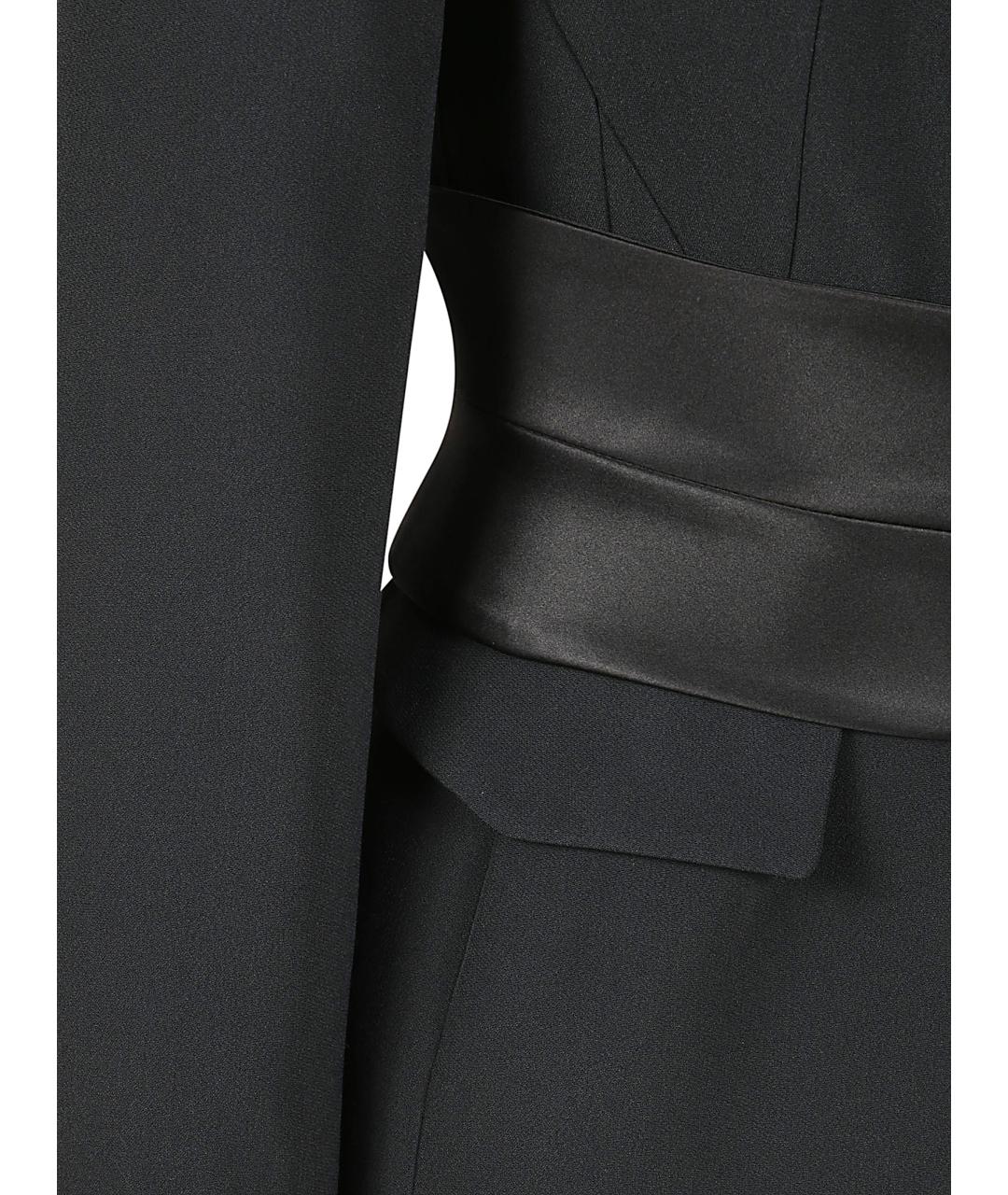 ERMANNO SCERVINO Черный вискозный жакет/пиджак, фото 2