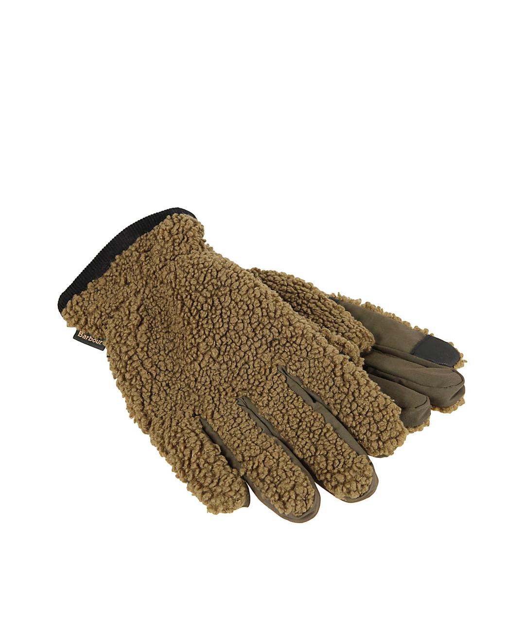 BARBOUR Хаки перчатки, фото 1