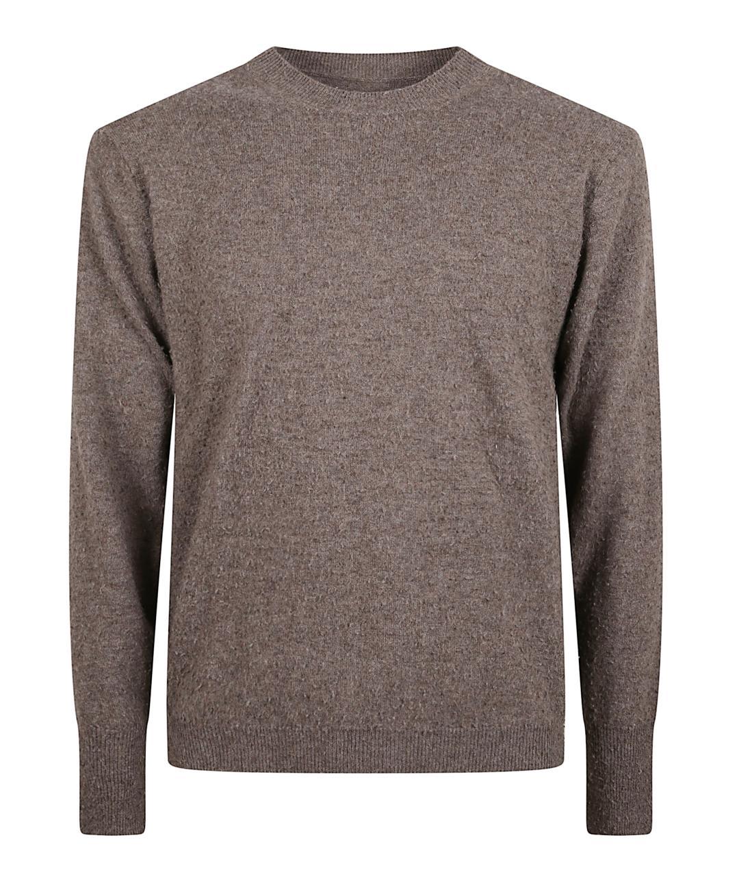 MAISON MARGIELA Коричневый кашемировый джемпер / свитер, фото 1