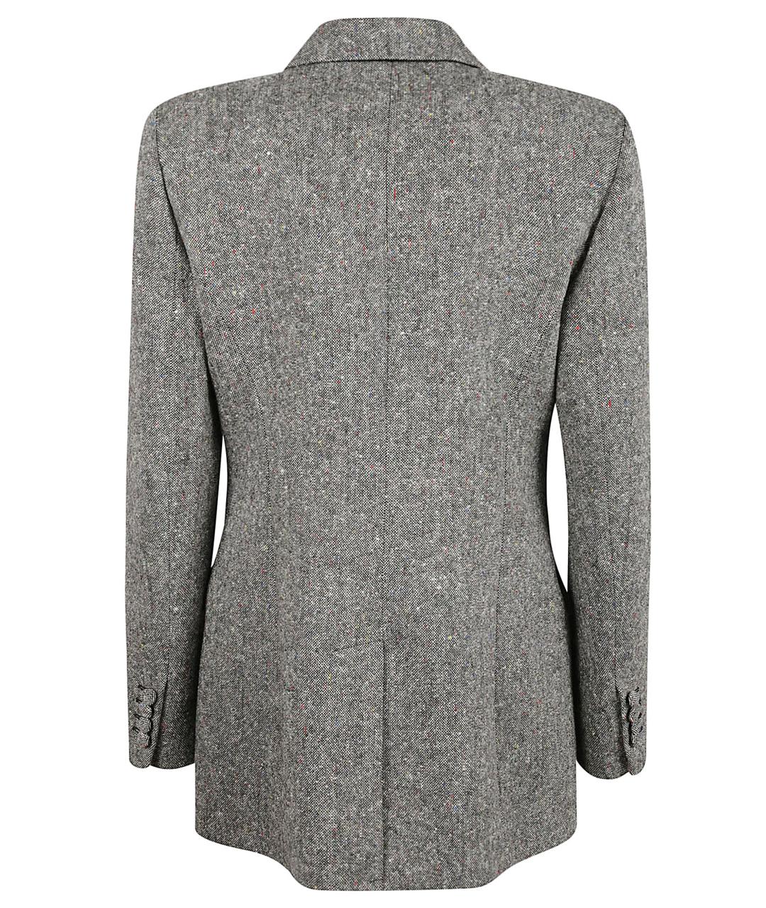 VALENTINO Серый шерстяной жакет/пиджак, фото 3