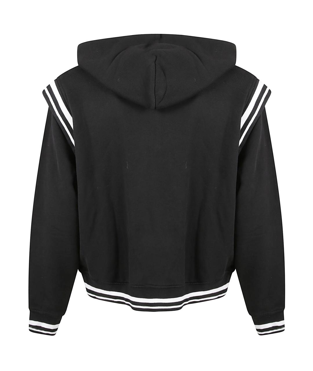 OFF-WHITE Черная хлопковая куртка, фото 3