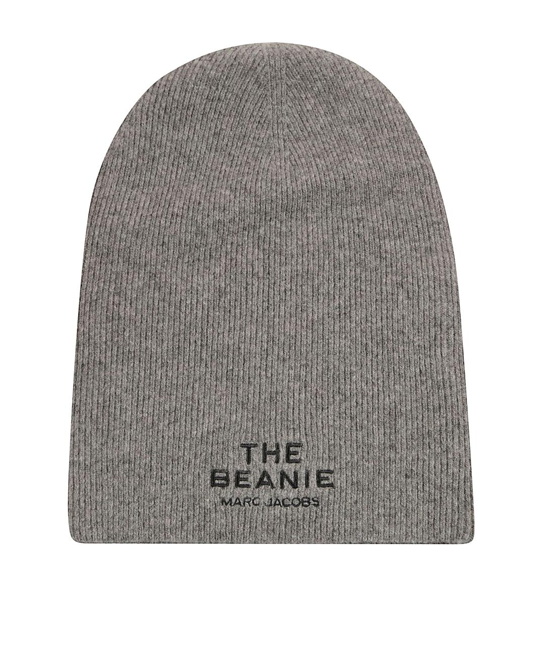 MARC JACOBS Серая шерстяная шапка, фото 1