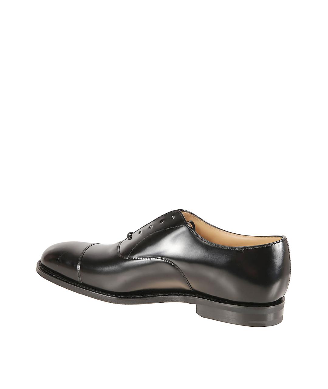 CHURCH'S Черные кожаные туфли, фото 3
