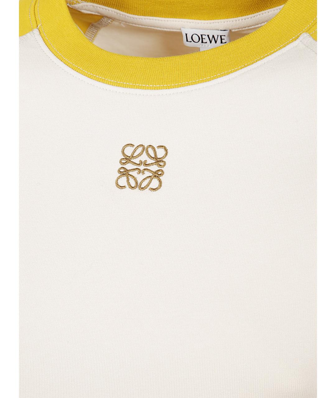 LOEWE Мульти хлопковая футболка, фото 2