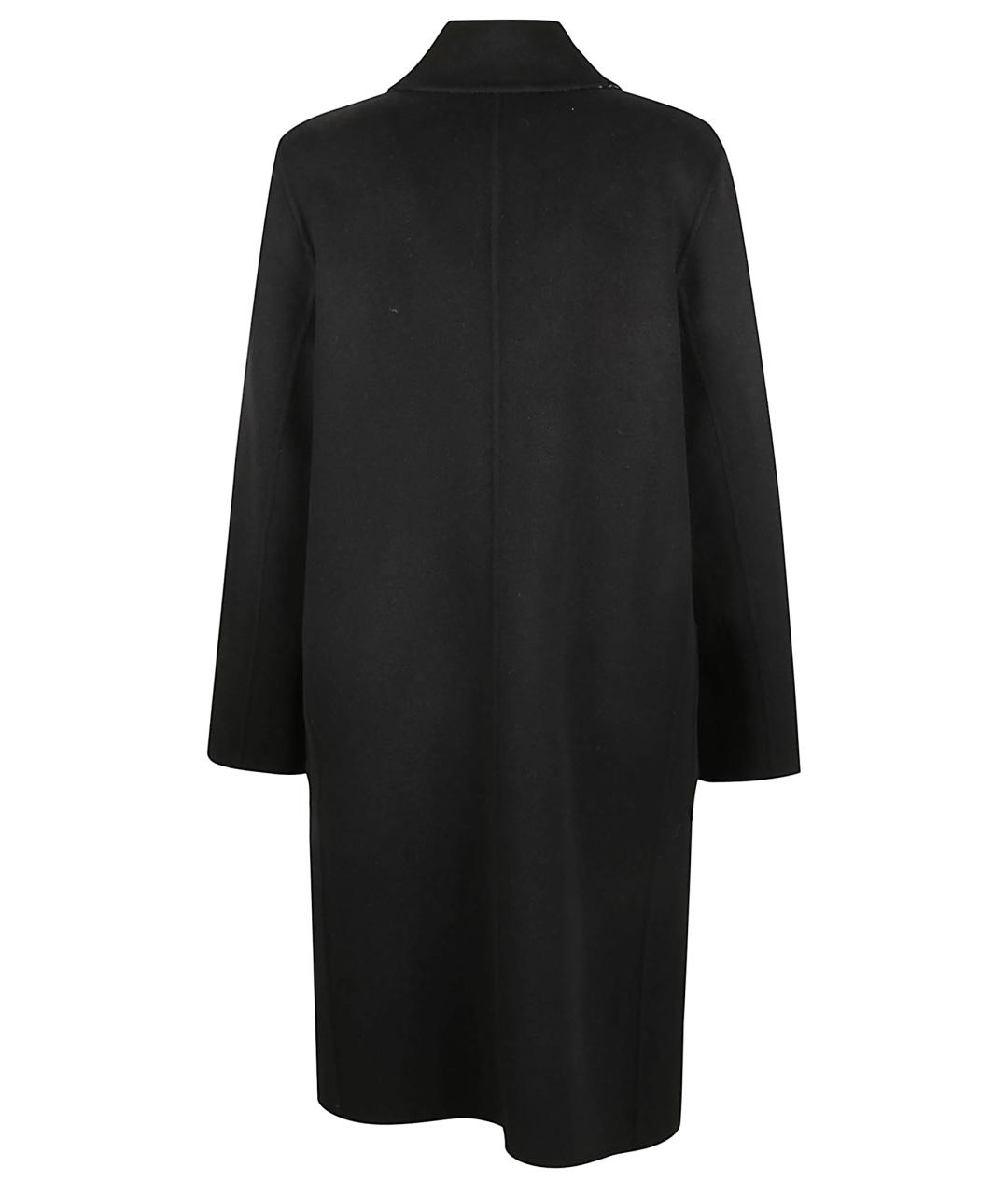 TORY BURCH Черное шерстяное пальто, фото 3