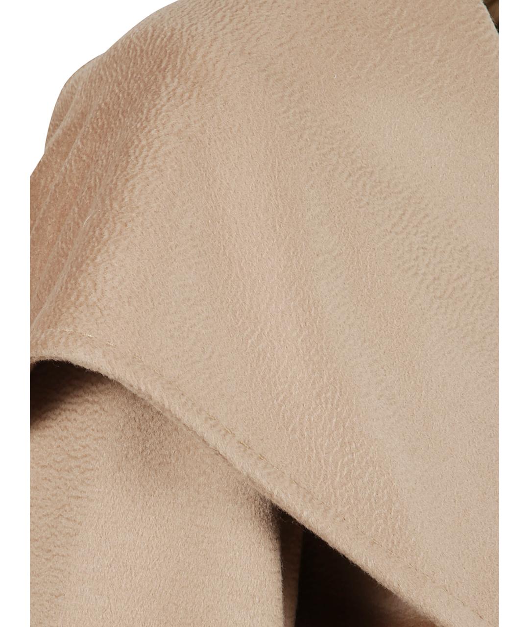 MAX MARA STUDIO Бежевое шерстяное пальто, фото 2