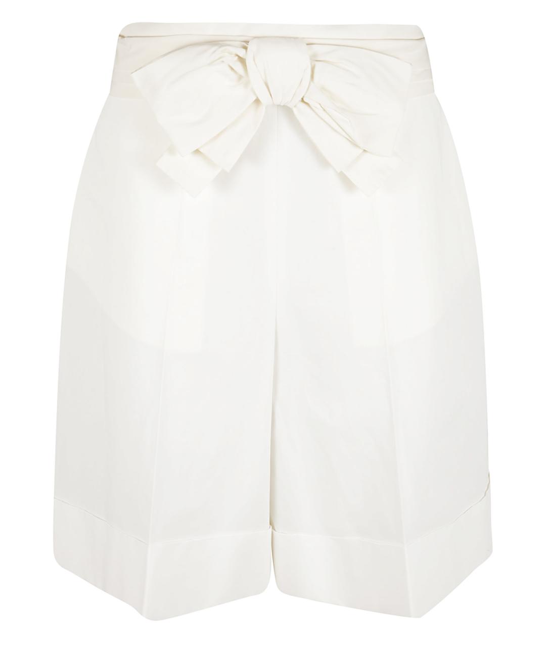 VALENTINO Бежевые хлопковые шорты, фото 1