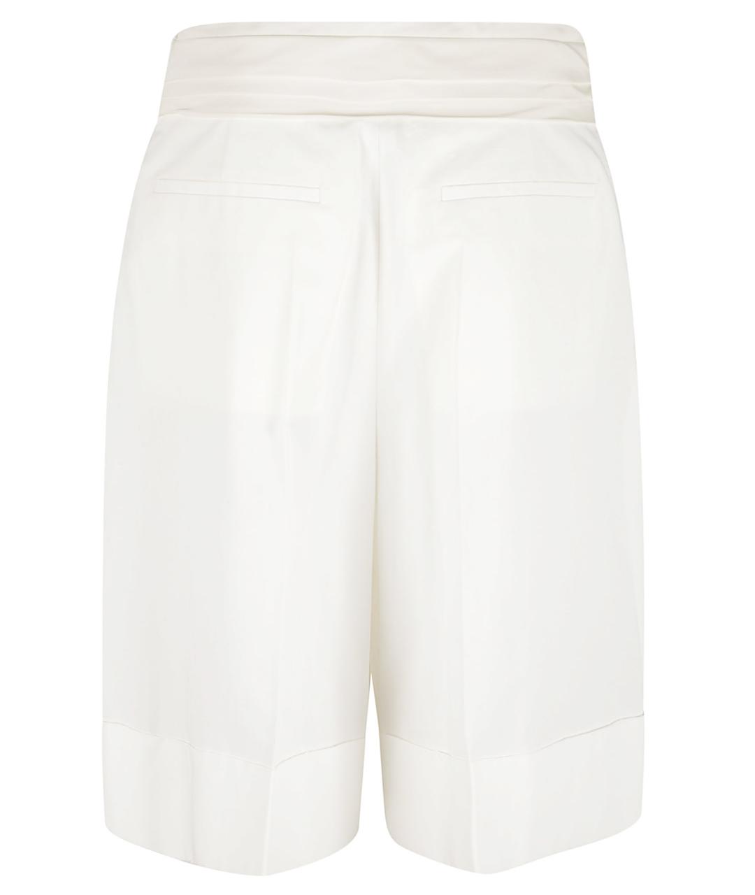 VALENTINO Бежевые хлопковые шорты, фото 3