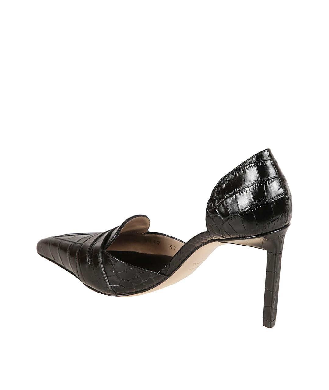 TOM FORD Черные кожаные туфли, фото 3