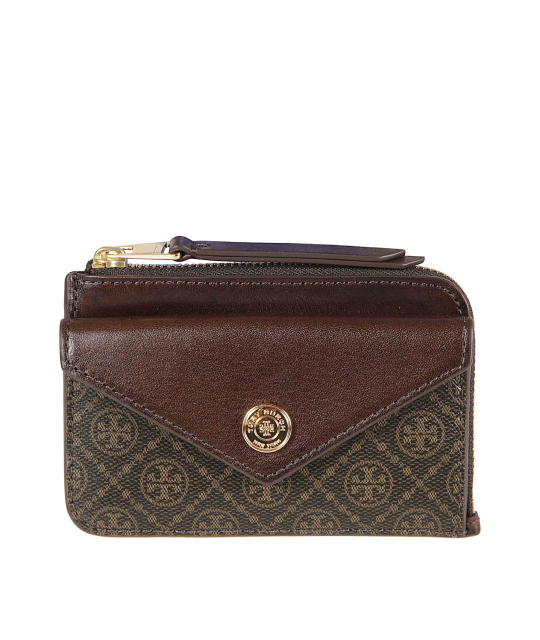 TORY BURCH Коричневый кошелек, фото 1
