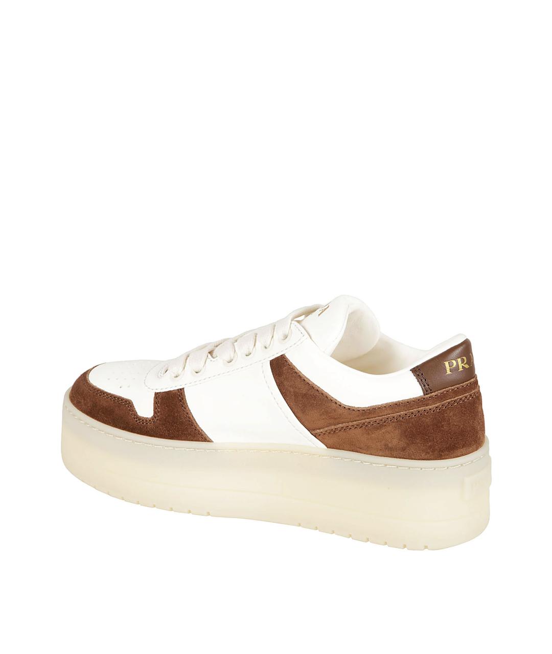 PRADA Мульти кожаные кеды, фото 3