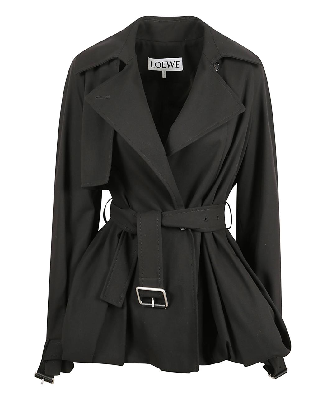 LOEWE Черная хлопковая куртка, фото 1