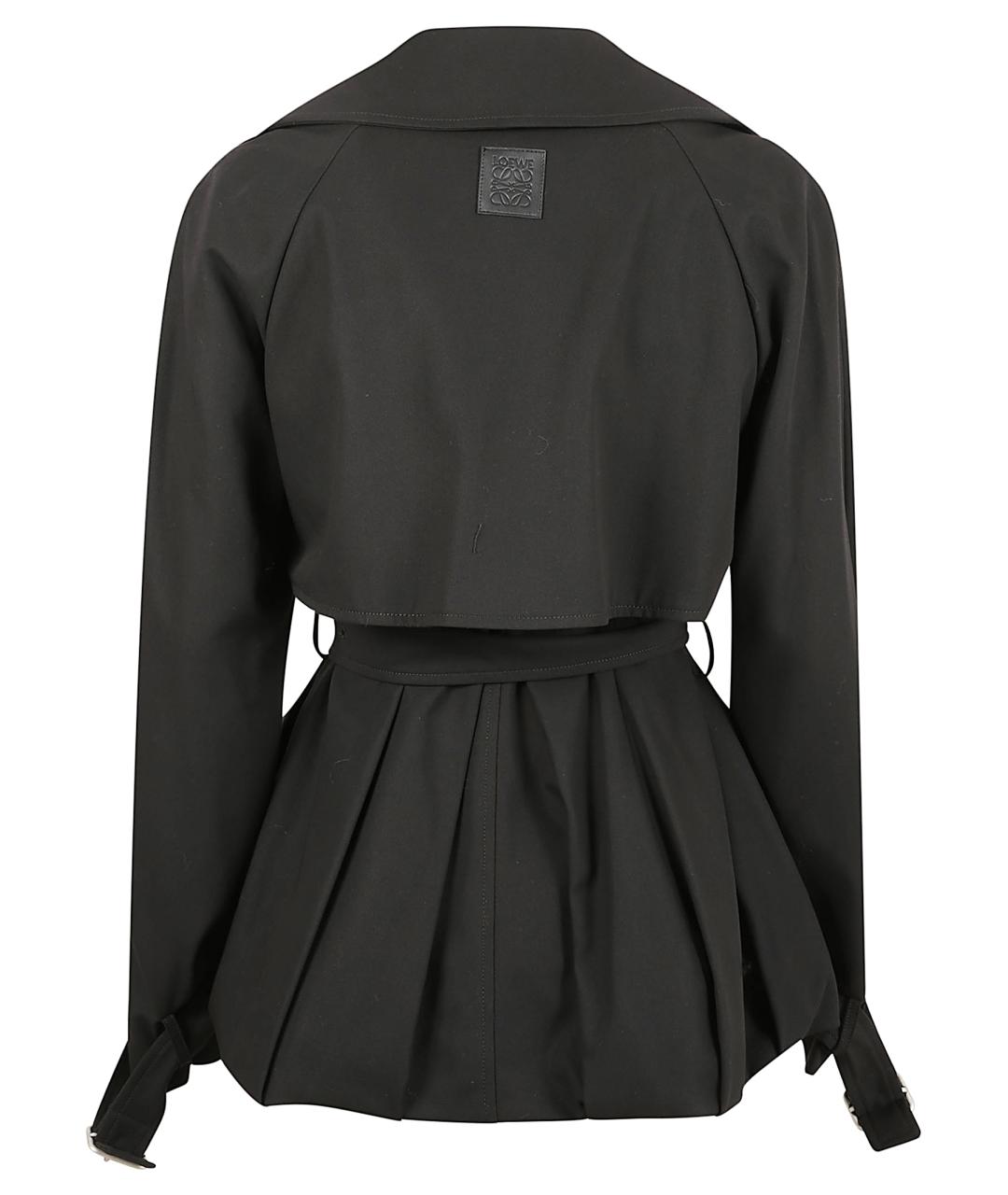 LOEWE Черная хлопковая куртка, фото 3