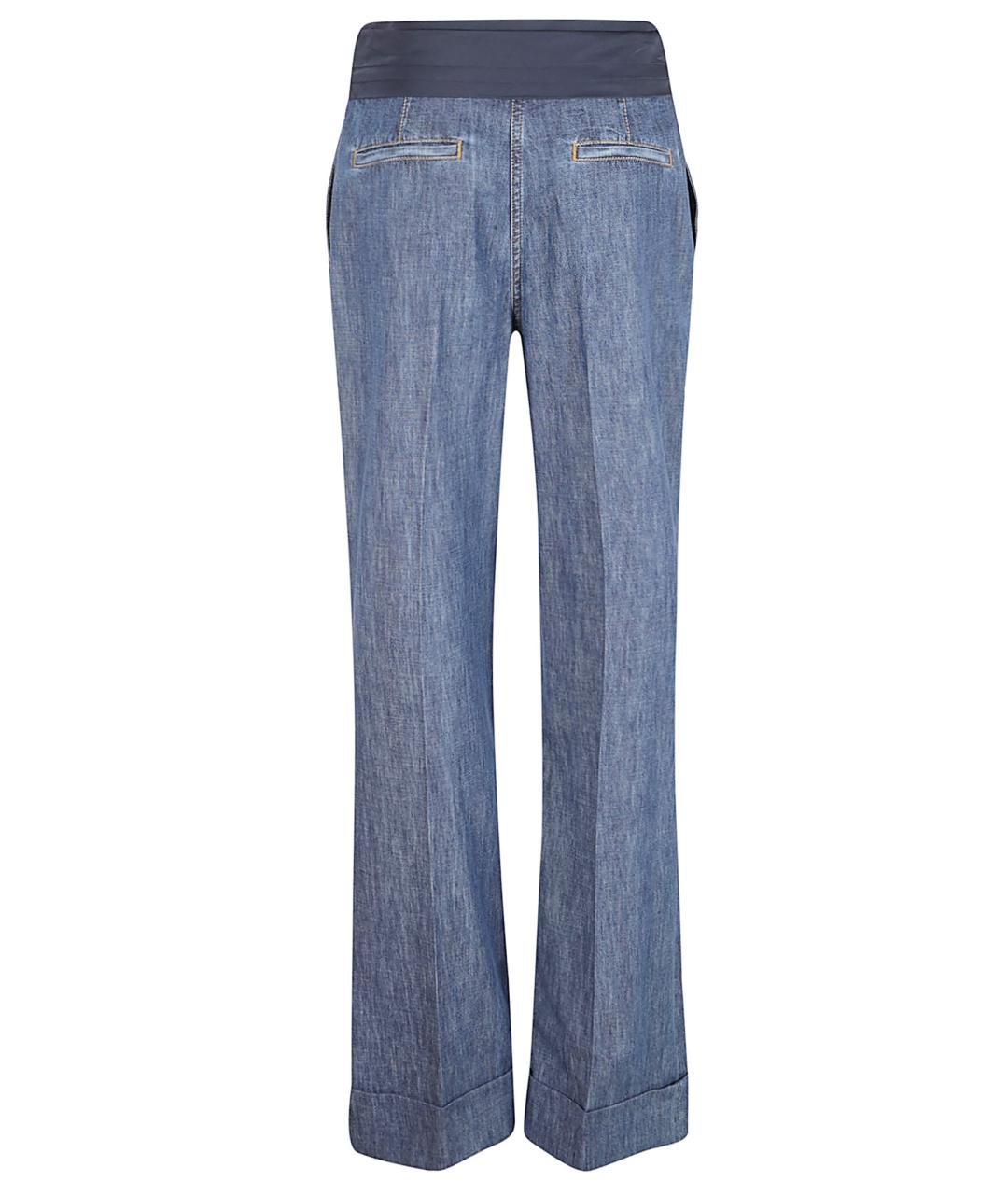 VALENTINO Синие джинсы клеш, фото 3