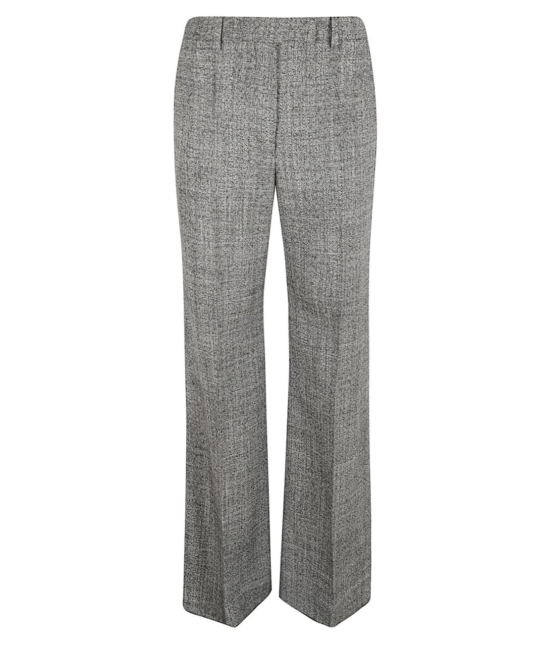 VALENTINO Мульти атласные прямые брюки, фото 1