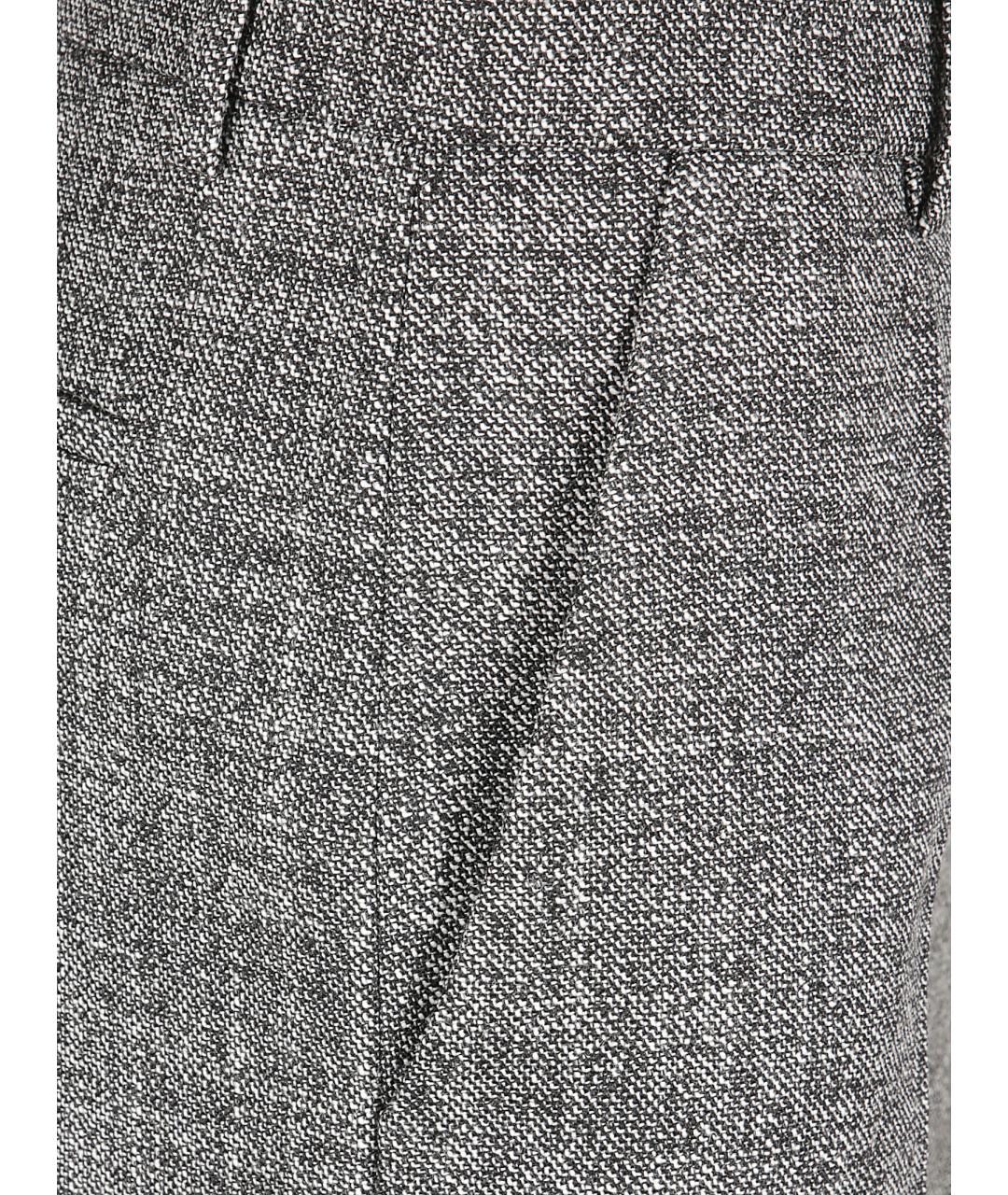 VALENTINO Мульти атласные прямые брюки, фото 2