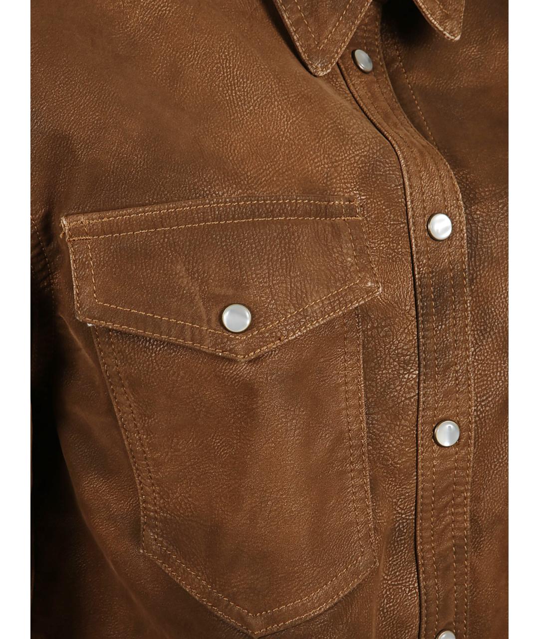 ISABEL MARANT ETOILE Коричневая рубашка, фото 2