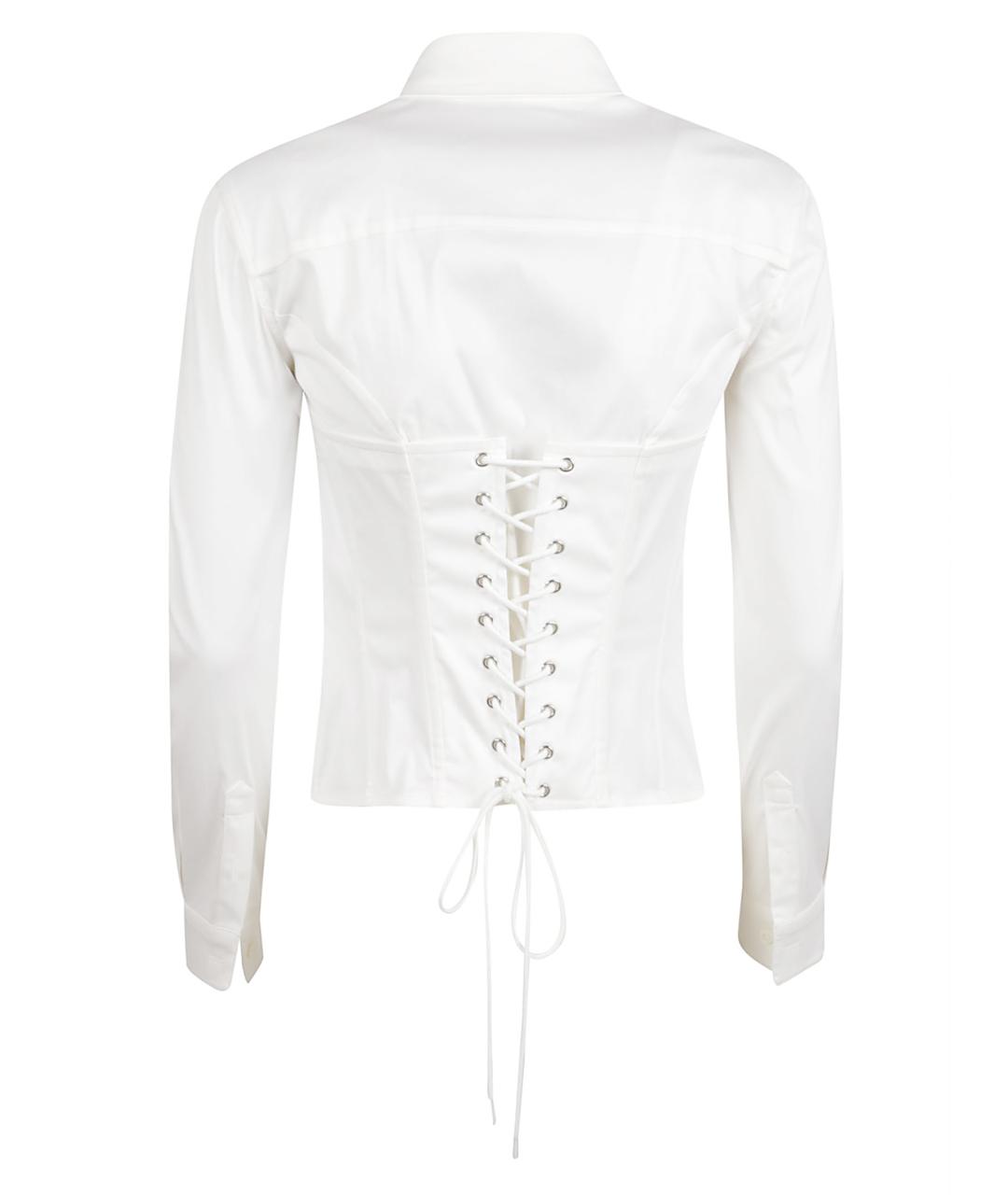 BALENCIAGA Белая хлопковая рубашка, фото 3