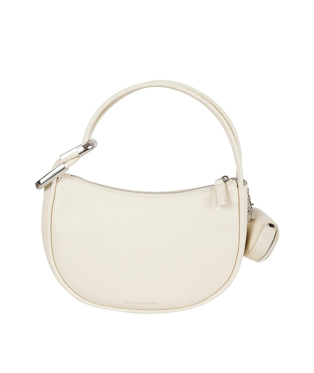 MARC JACOBS Белая кожаная сумка с короткими ручками, фото 2