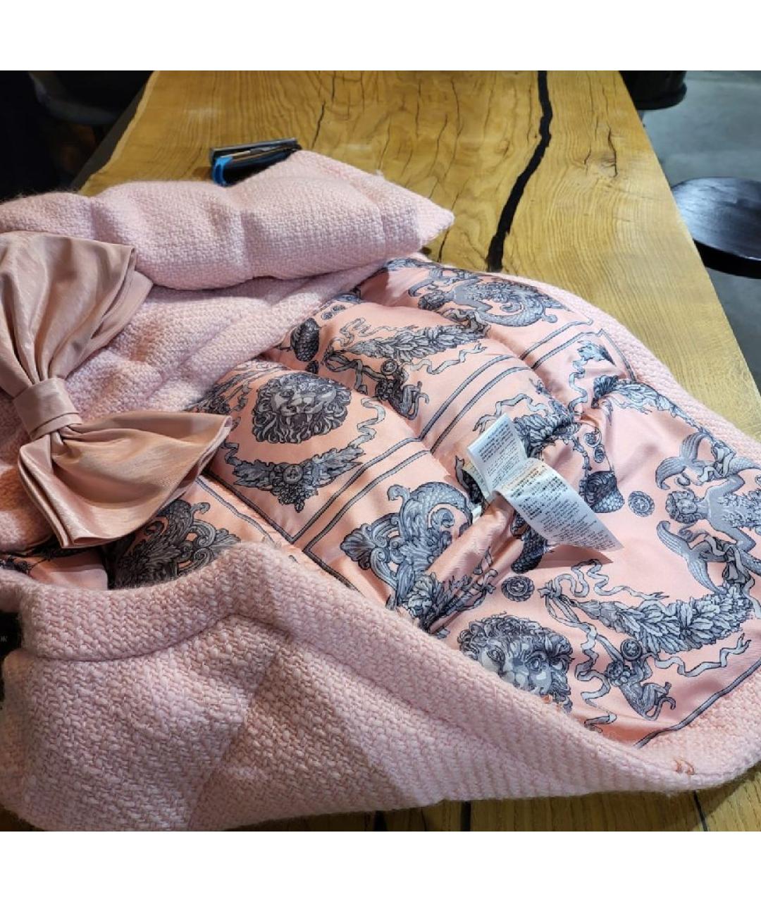 GUCCI Розовая шерстяная куртка, фото 8