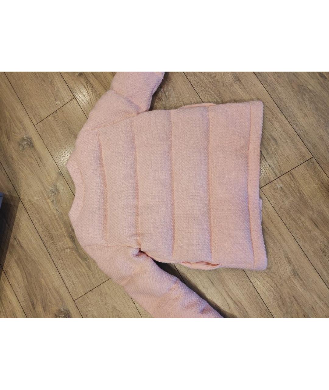 GUCCI Розовая шерстяная куртка, фото 2