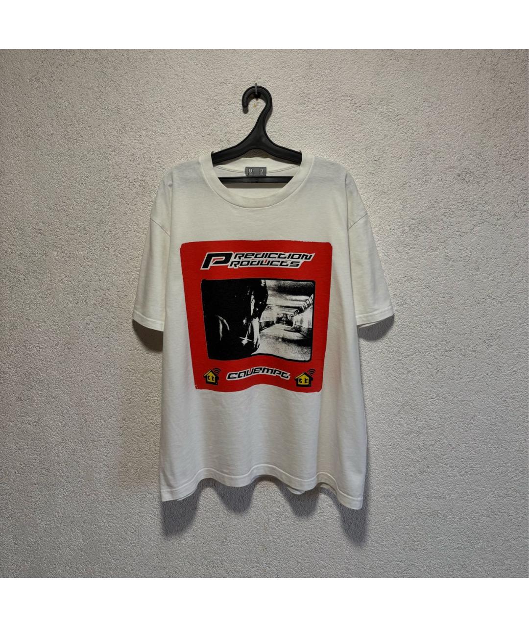 CAV EMPT Белая хлопковая футболка, фото 4