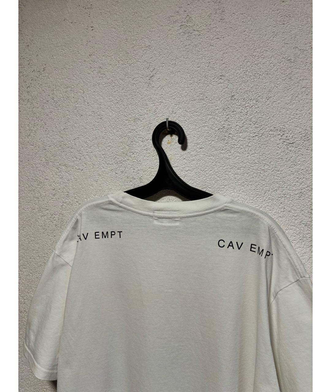 CAV EMPT Белая хлопковая футболка, фото 3