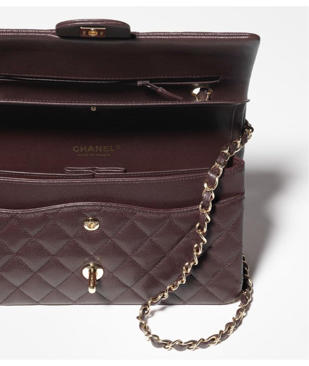 CHANEL Коричневая кожаная сумка через плечо, фото 3