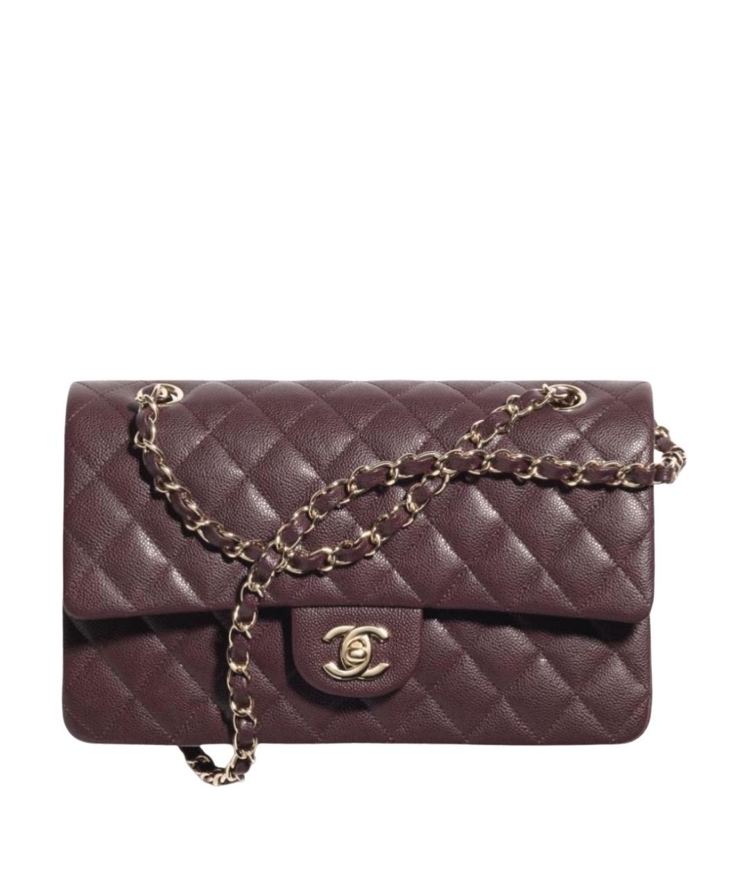 CHANEL Коричневая кожаная сумка через плечо, фото 1