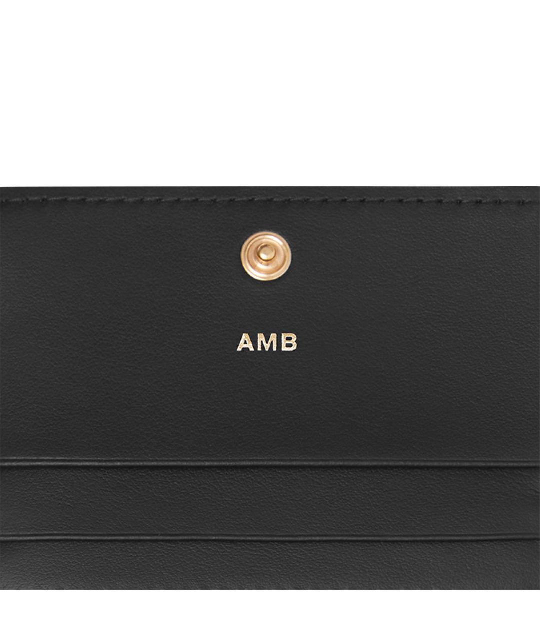 BURBERRY Черный кожаный кошелек, фото 6