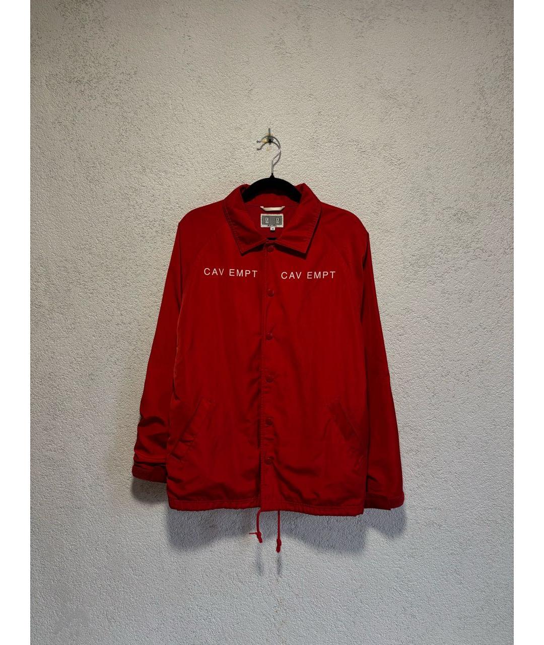 CAV EMPT Красная полиэстеровая куртка, фото 4